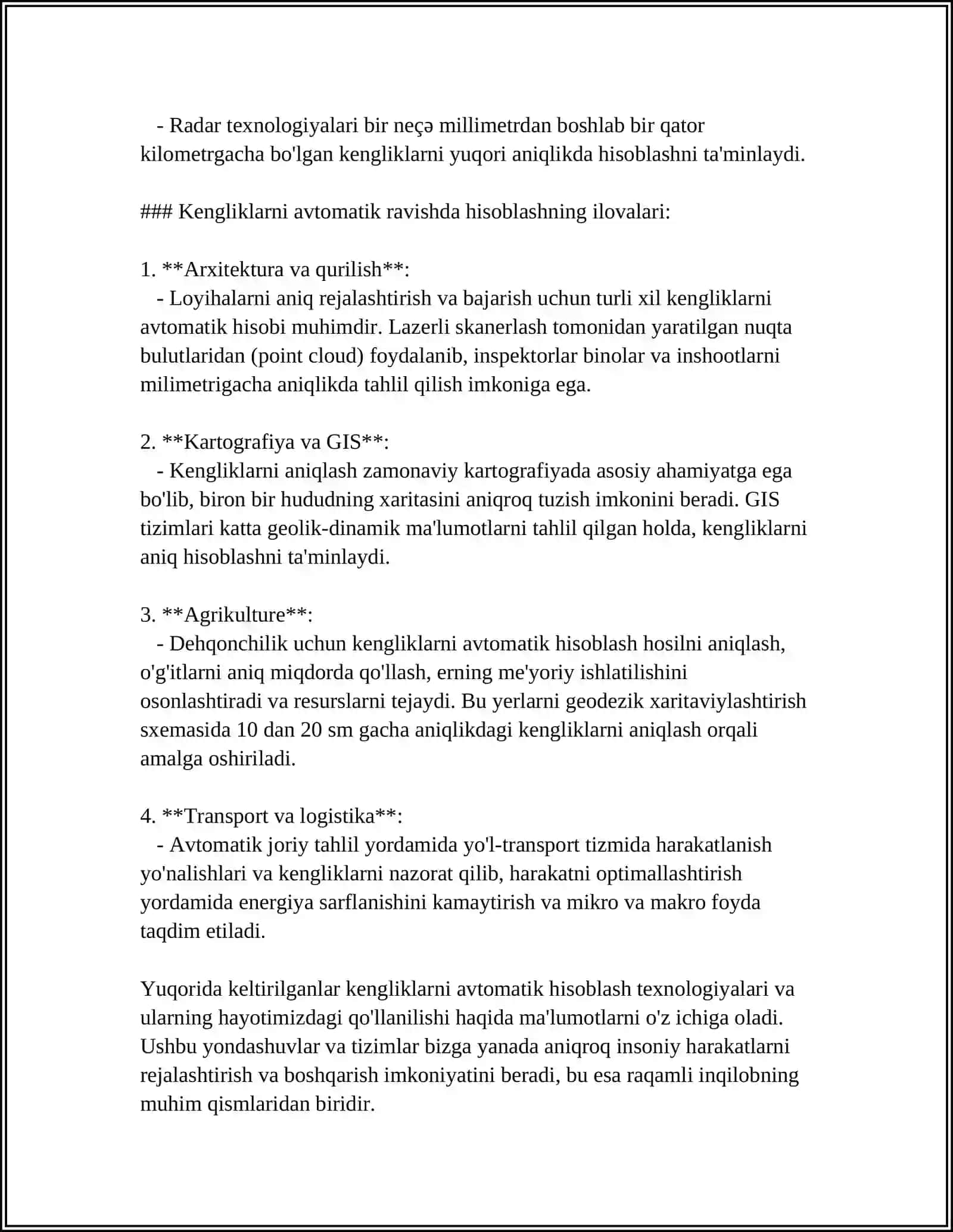 WORD MATN TAHRIRLAGICHIDA HISOBLASH ISHLARI 4