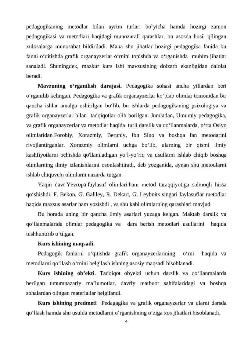 “Pedagogik fanlarni o‘qitishda grafik organayzerlarning o‘rni” 4