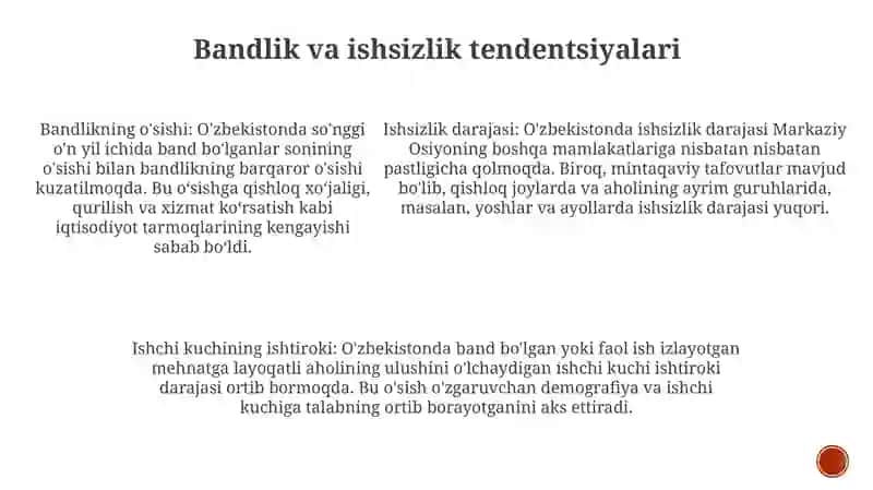 O'Zbekistonning Mehnat Resurslari 4