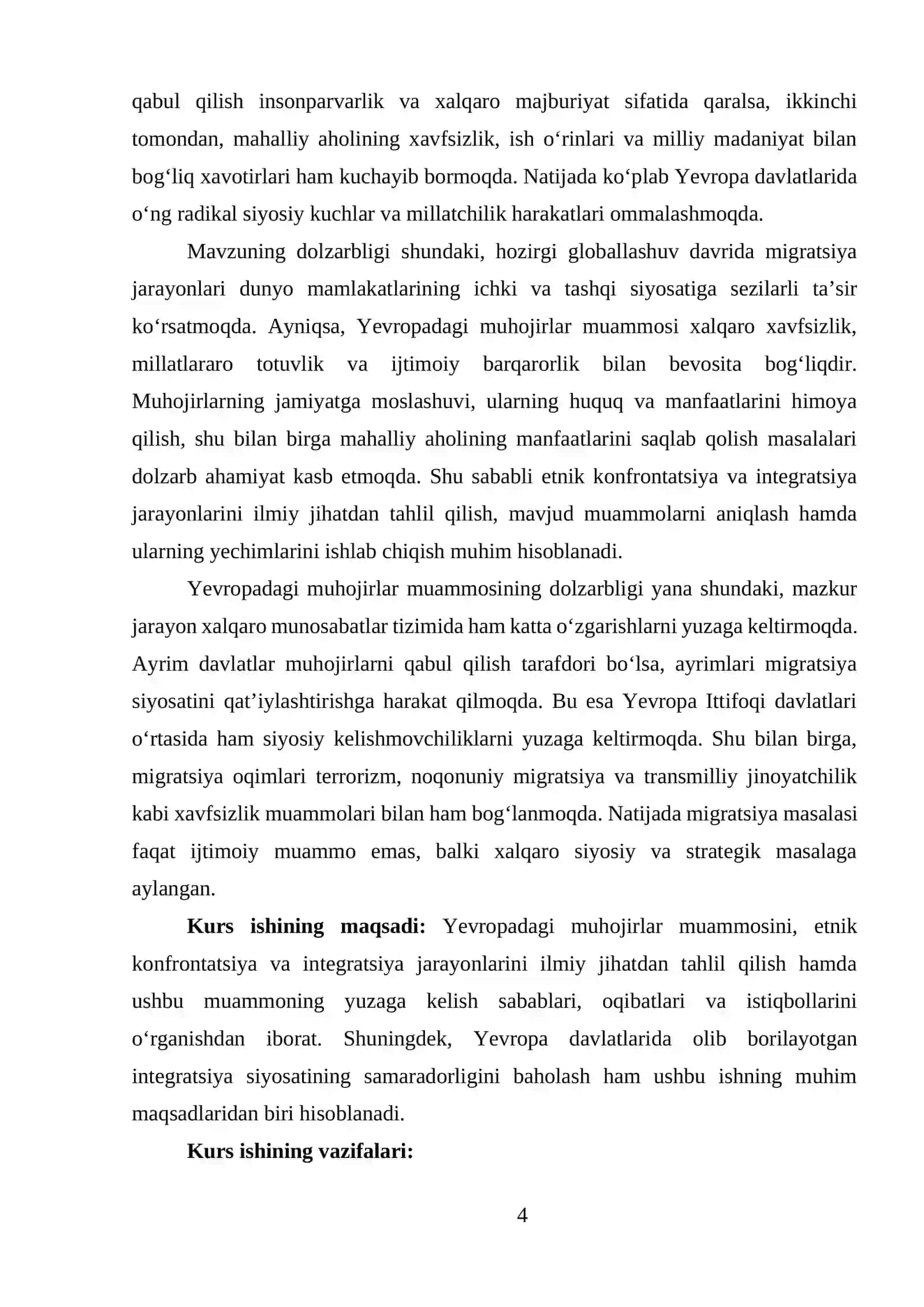 ETNIK KONFRONTATSIYA VA INTEGRATSIYA: YEVROPADAGI MUHOJIRLAR MUAMMOSI 4