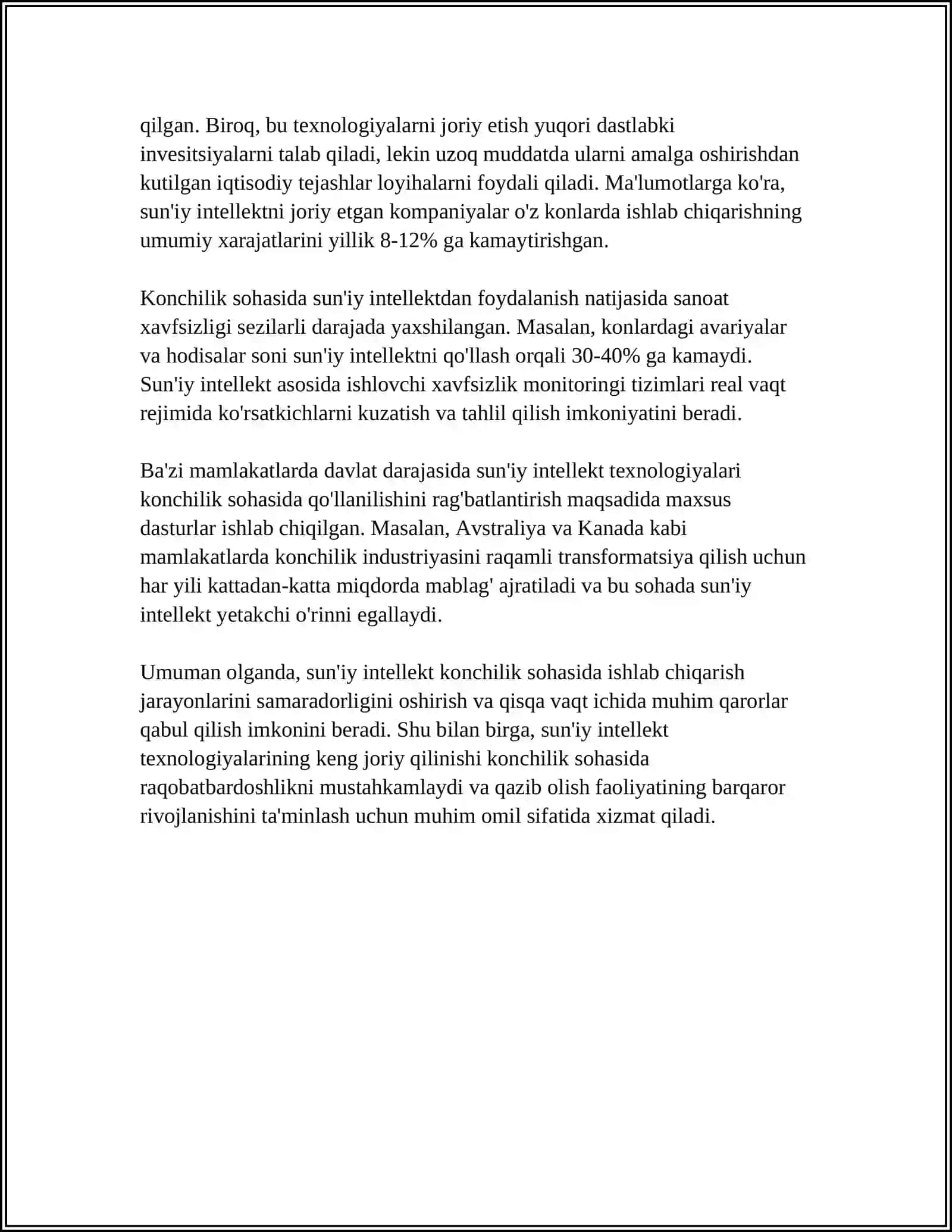 Konchilikda sun'iy intellektning qo'llanilishi 4