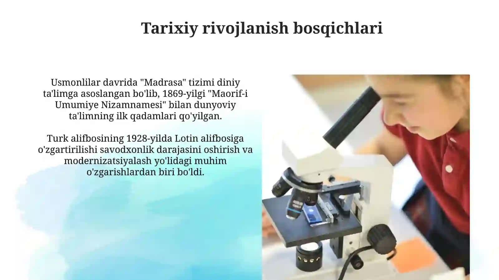 Turkiya talim tizmining o'ziga xos hususiyatlari va tahlili 4