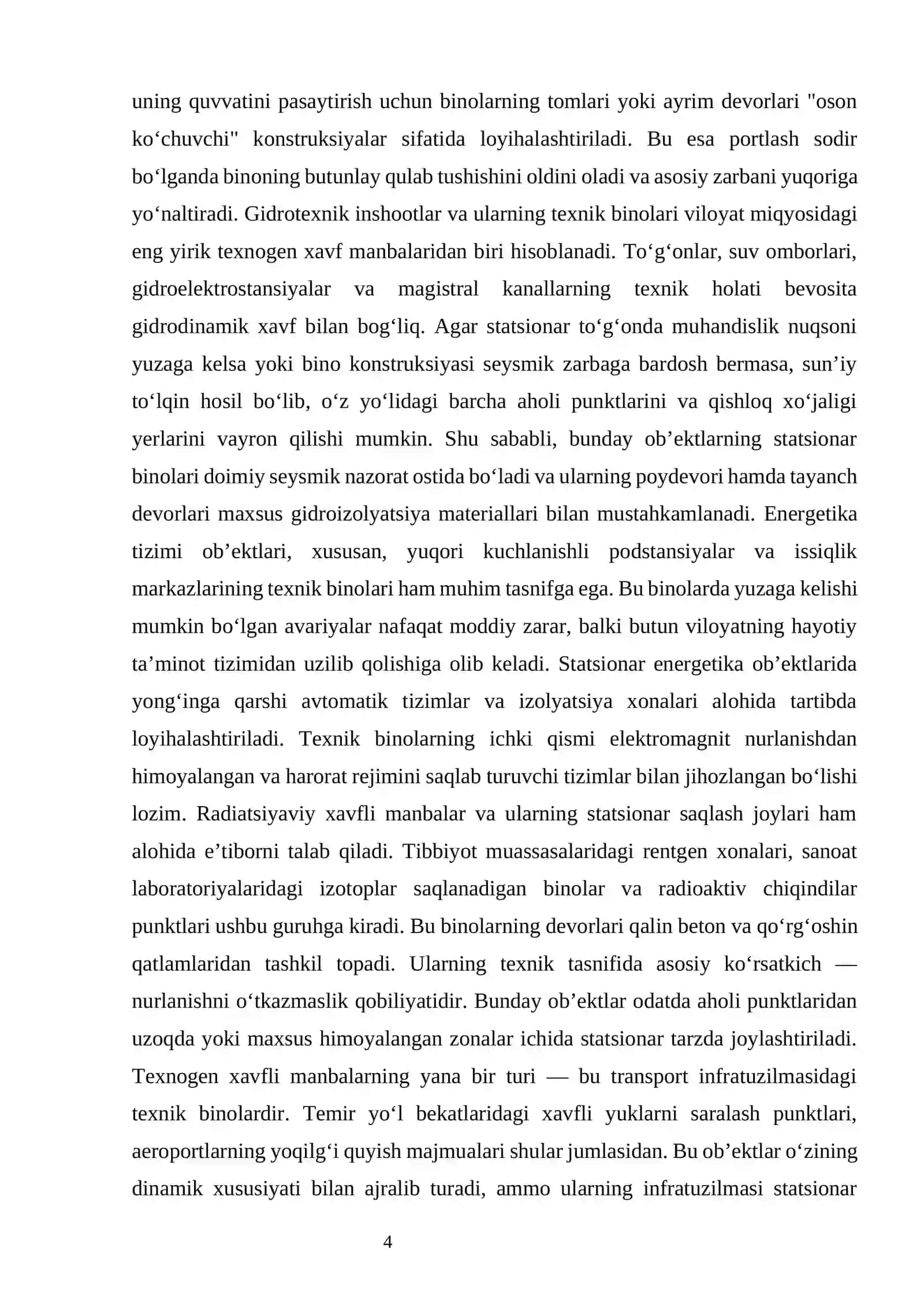 SAMARQAND VILOYAT TEXNOGEN XAVFLI XUDUDLARNING MAVJUDLIGI, KADASTR TIZIMI 4