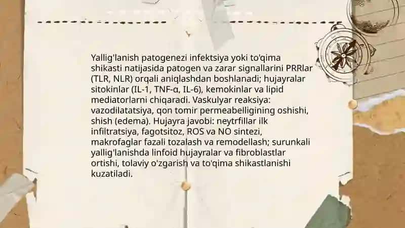 Yallig'lanish sindiromi 4