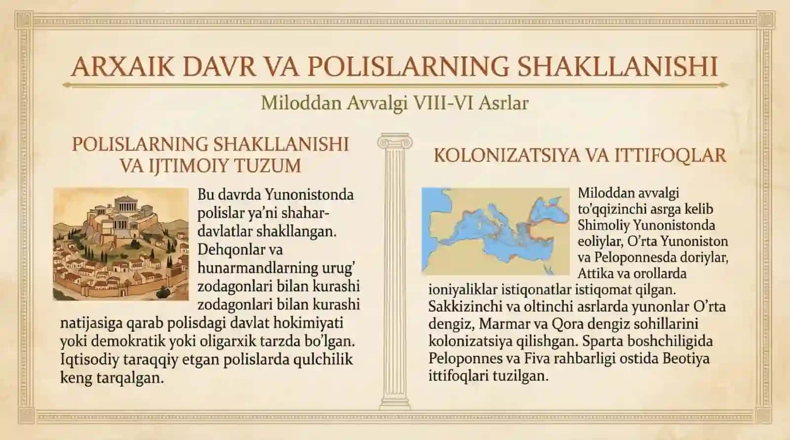 Qadimgi Yunoniston Sivilizatsiyalari 4