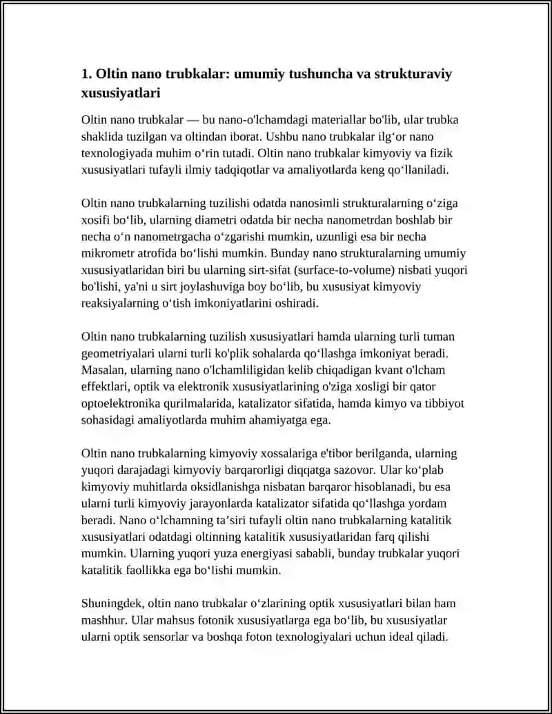 Oltin nano trubkalar (O'zbekiston Milliy Universiteti) 4