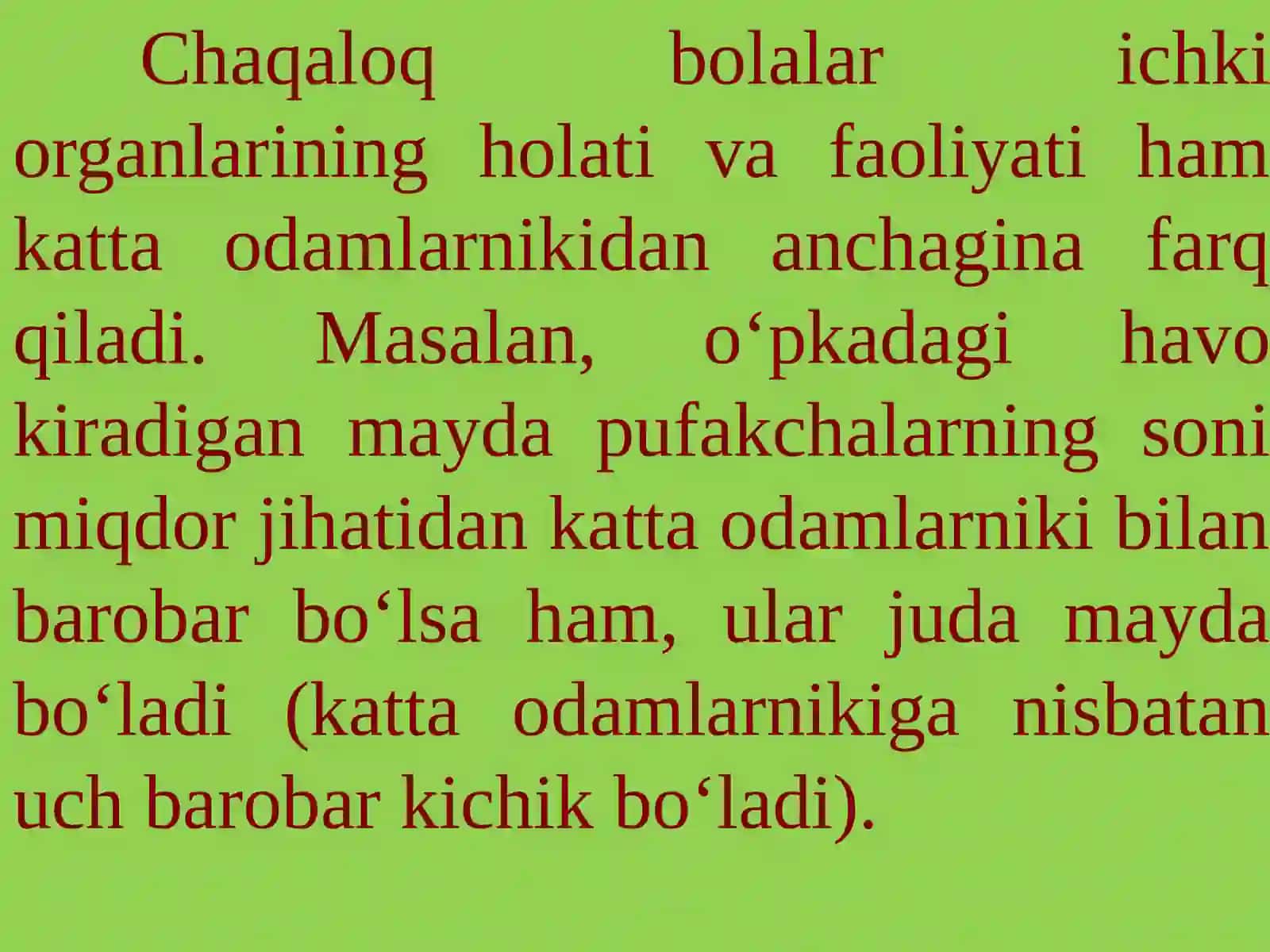 Chaqaloqlik va ilk bolalik davrining psixologik xususiyatlari. Maaktabgcha yosh davrda psixik rivojlanish xususiyatlari 4