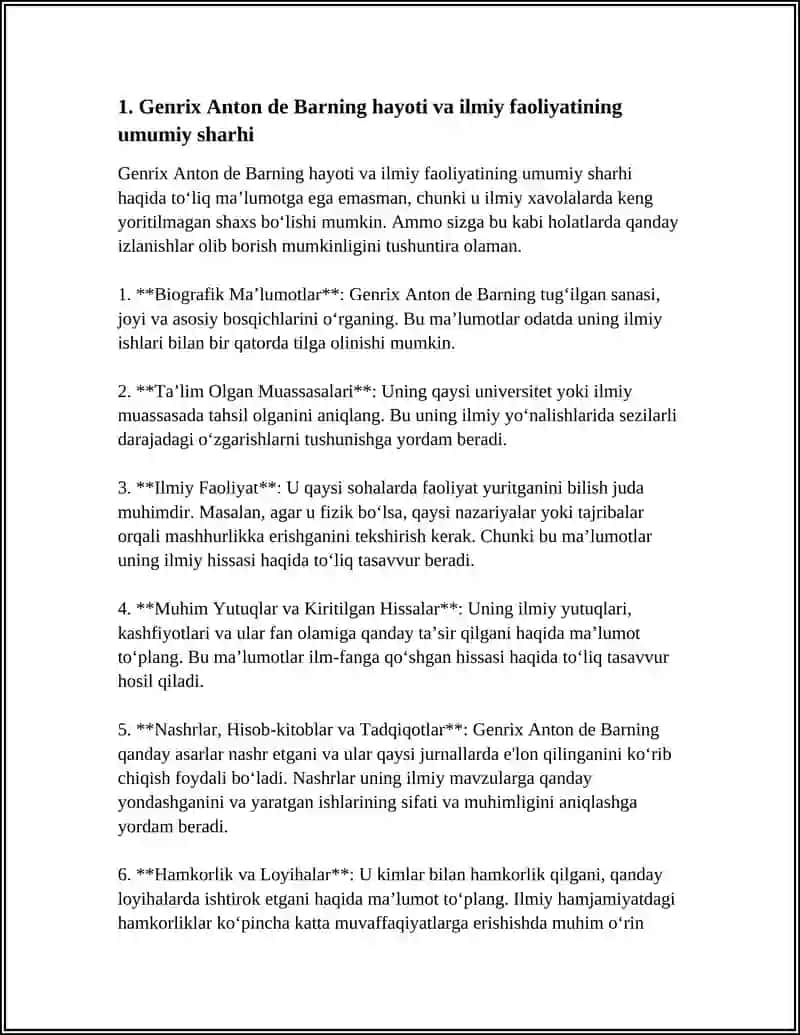 MIKOLOGIYA VA FITOPOTOLOGIYA FANLARI YARATILISHIDA NEMIS OLIMI GENRIX ANTON DE BARINING O’RNI 4
