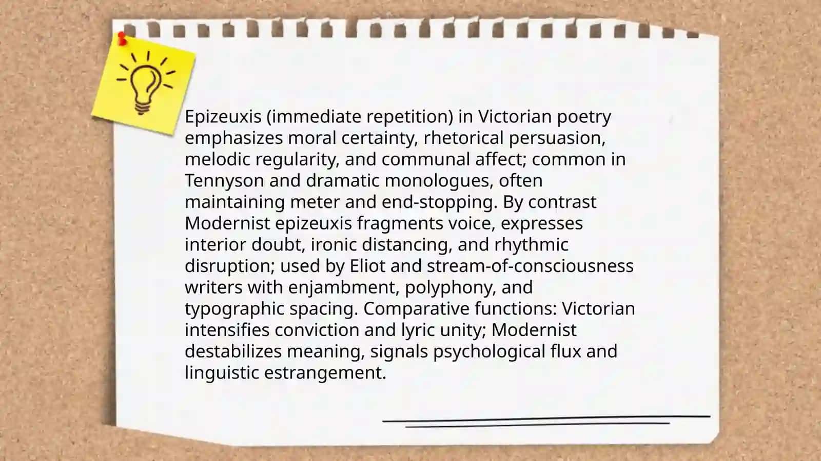 Comparative study of Repetition 4