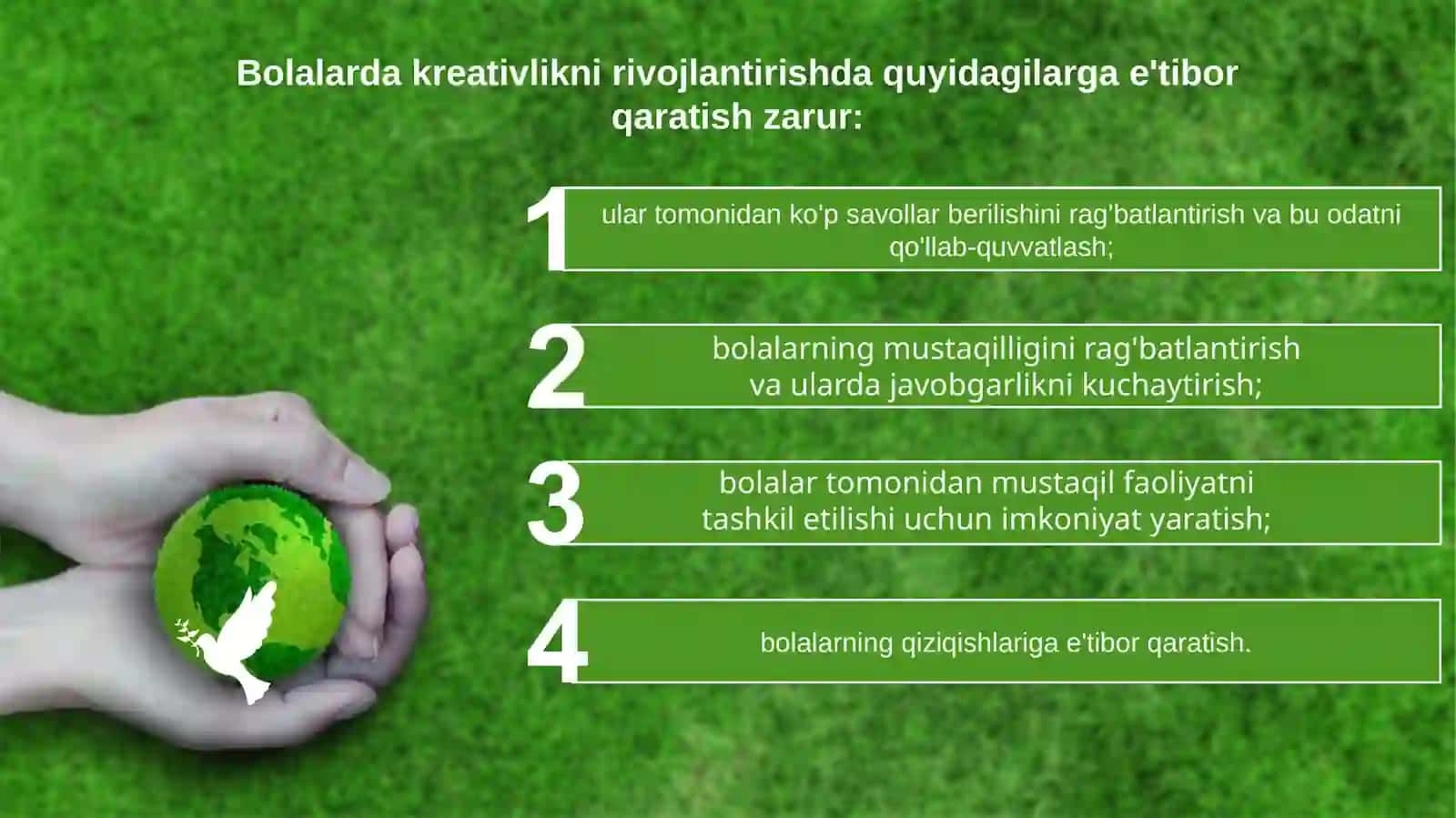Boshlang‘ich sinf o’quvchilarida kreativlik xususiyatlarini rivojlantirish 4