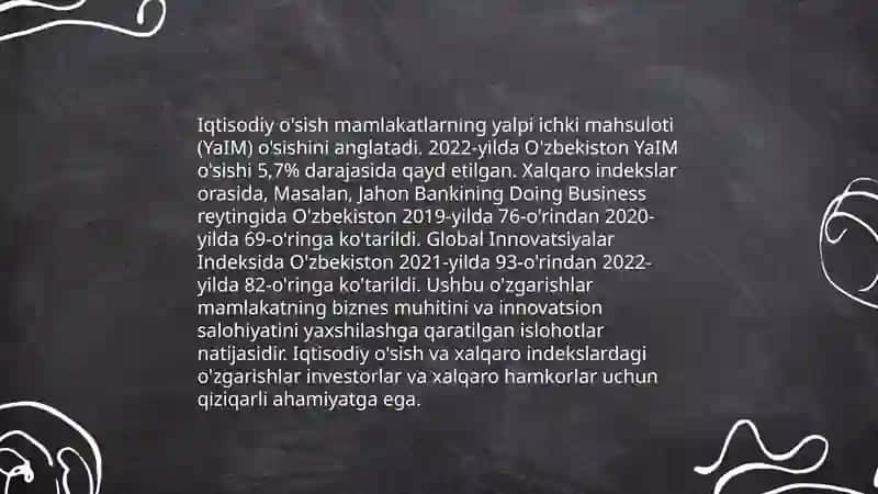 O'zbekiston Respublikasining xalqaro reyting va indekslarining o‘rni va nufuzini ortib borishi 4
