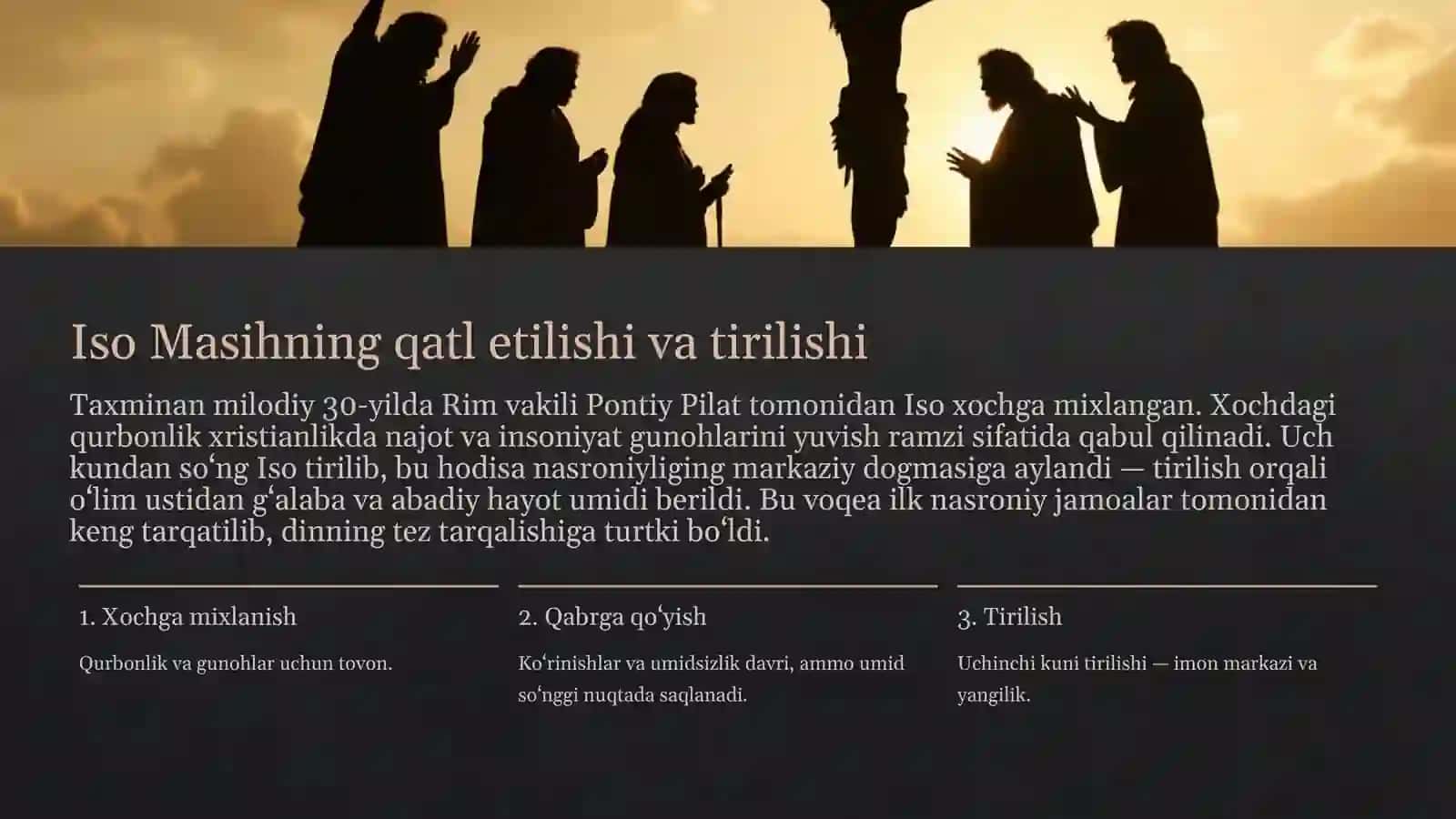 Xristianlikdini tarixi va g‘oyalari 4