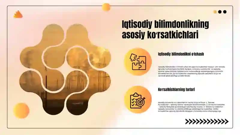 Iqtisodiy bilimdonlik darajasi va uning koʻrsatkichlari 4