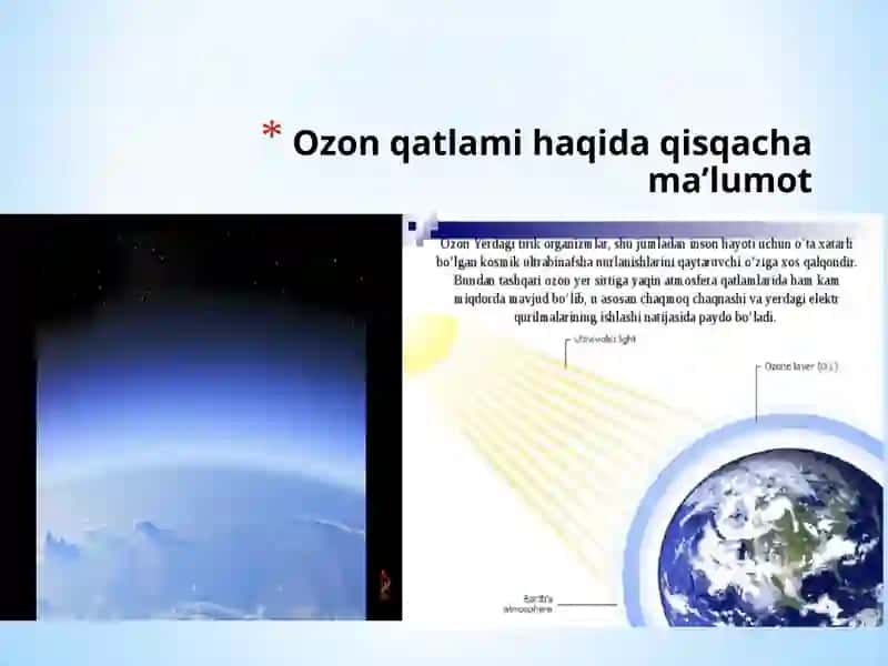 Ozon-hayot uchun nomli mustaqil ish 4