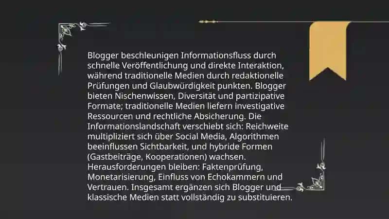 Einfluss von Bloggern auf die öffentliche Meinungsbildung 4