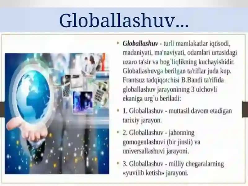 GLOBALLASHUV VA DIN 4