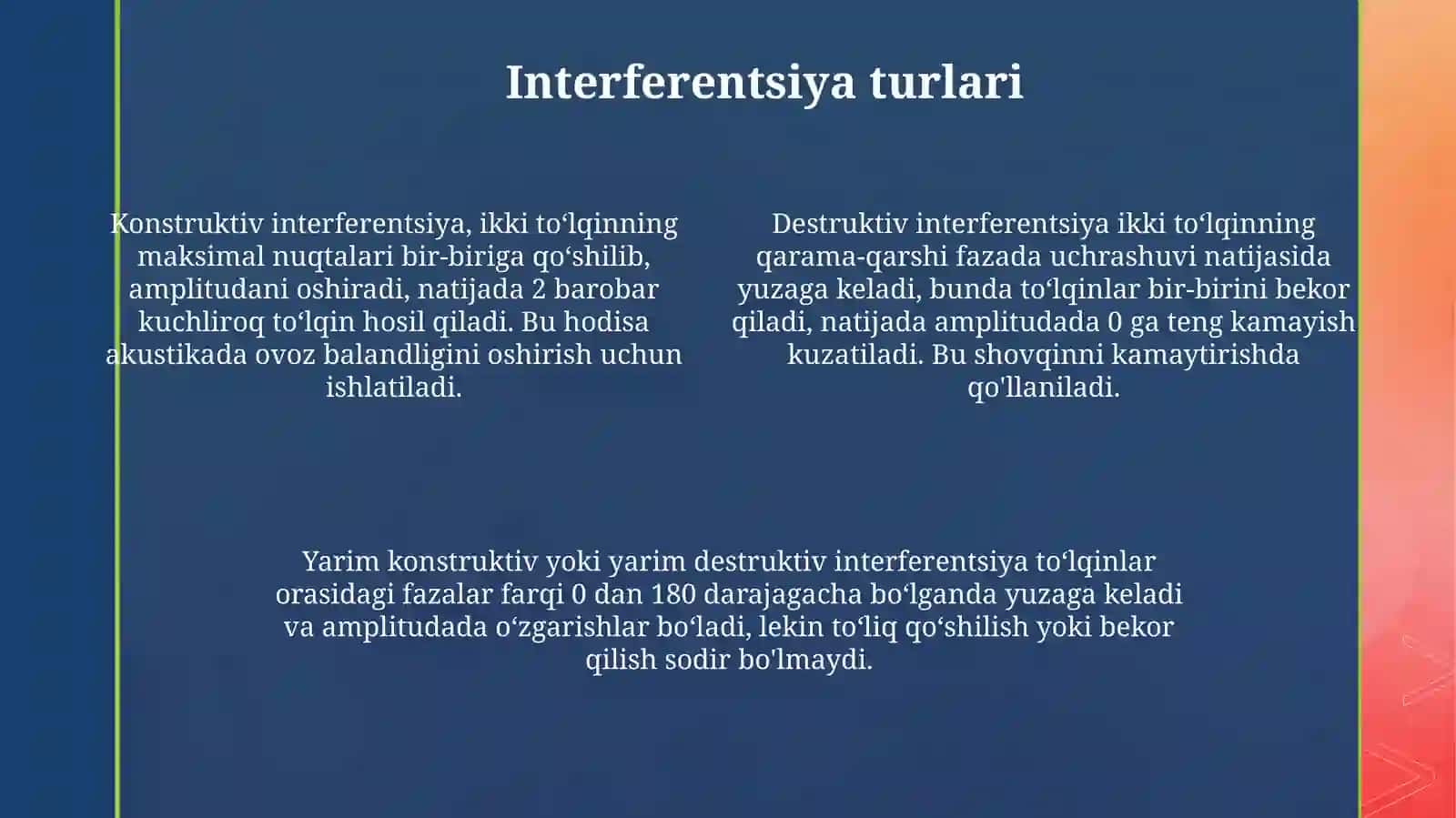 Interferentsiya va uning qoʻllanilishi 4