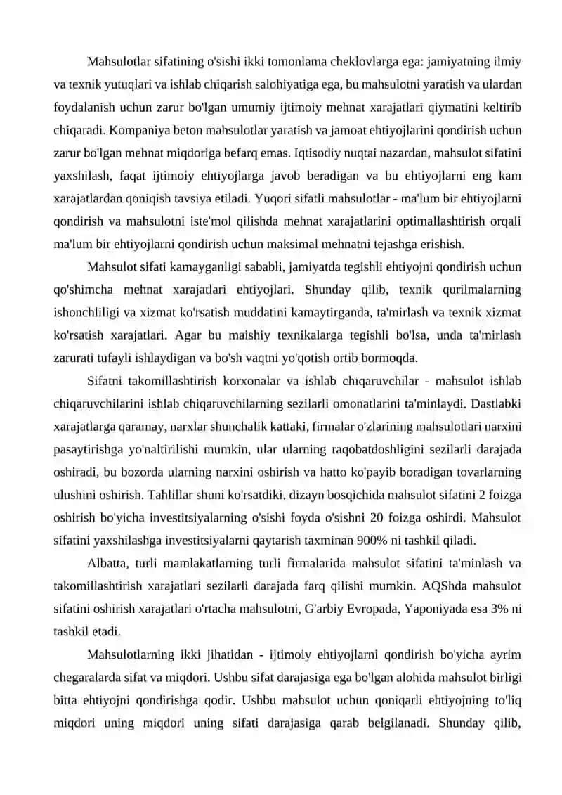 Mahsulot sifati 4