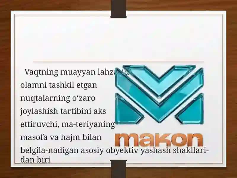 Hozirgi zamon tabiatshunosligida makon va zamon muammolari 4
