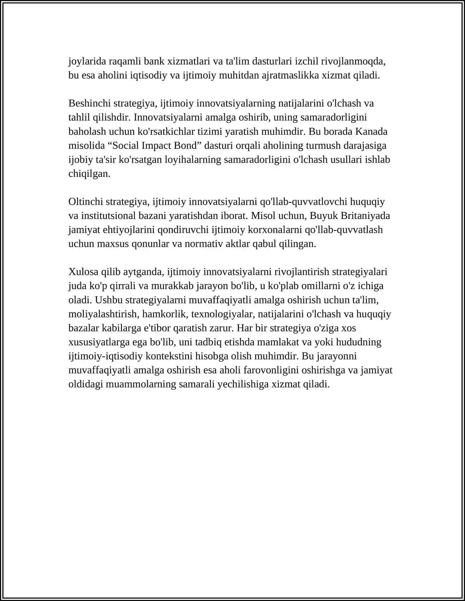 IJTIMOIY INNOVATSIYALAR VA IQTISODIY O'SISH 4