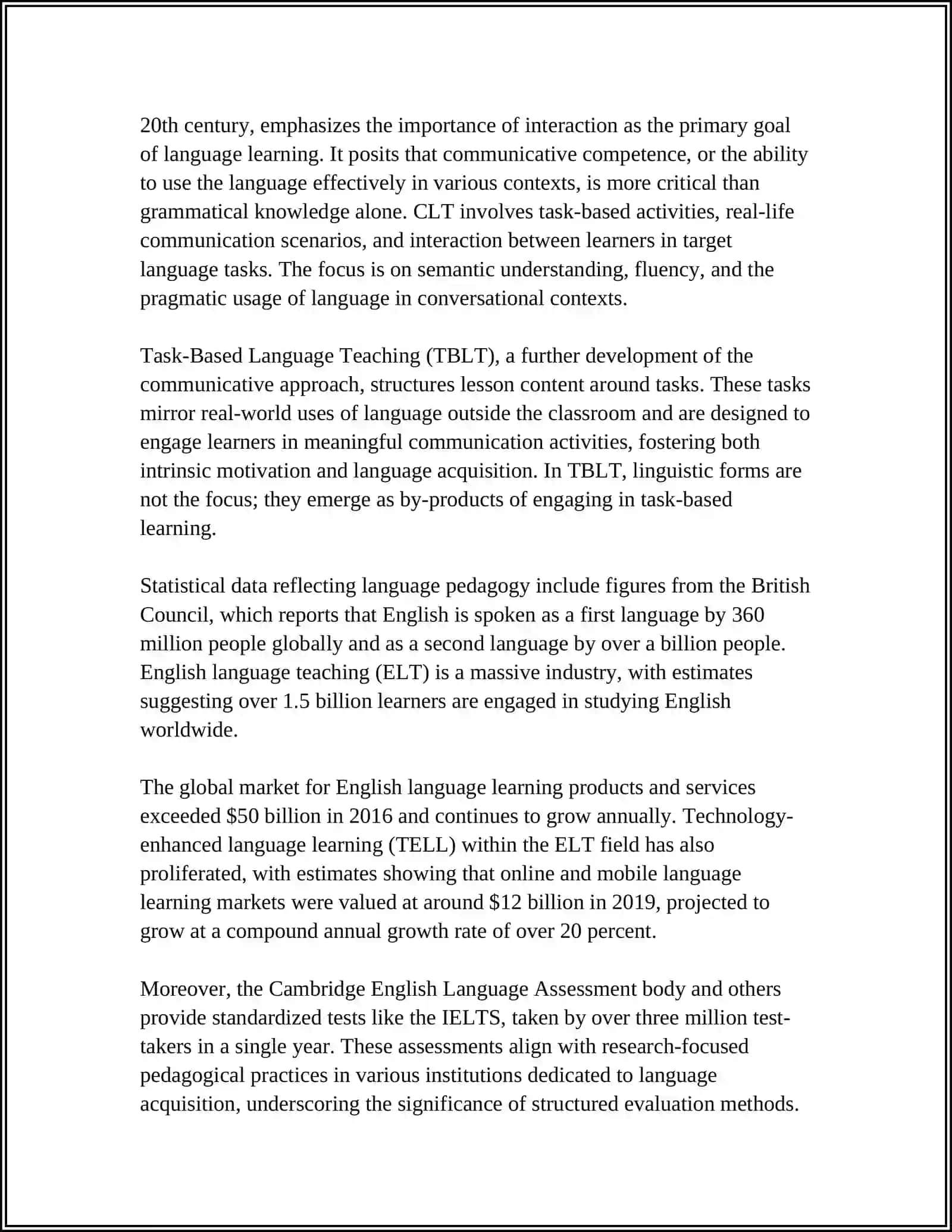 PREFESSIONAL PREPARATION OF THE ENGLISH LANGUAGE TEACHER KNOWLEDGE SKILLS COMPETENCIES 4
