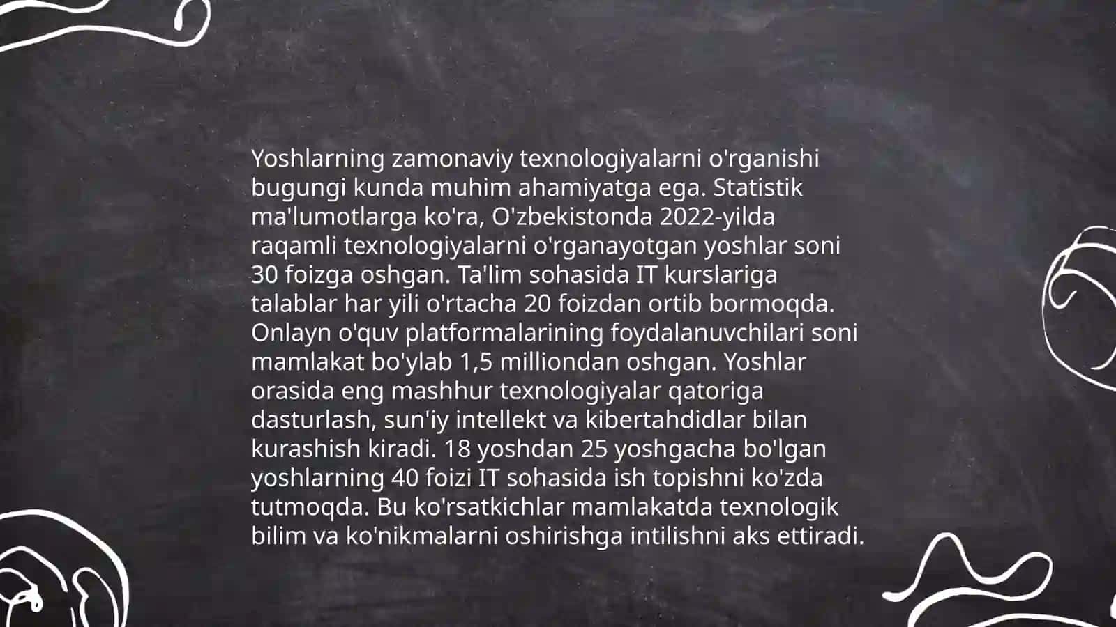 Innovatsion texnologiyalarni tadbirkorlikda qo'llash 4