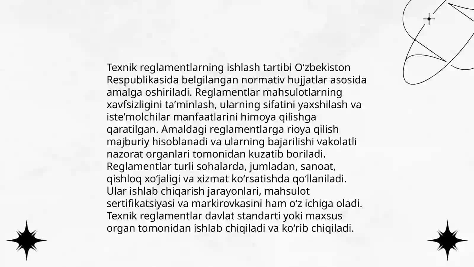 Texnik jixatdan tartibga solish davlat tizm asoslari 4