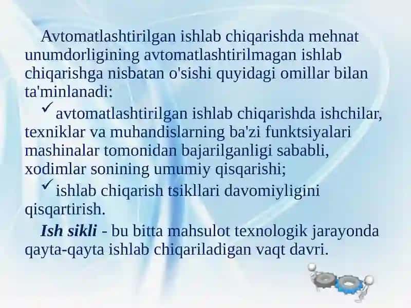 Texnologikmashinalardamehnatunumdorligivaavtomatlashtirish 4