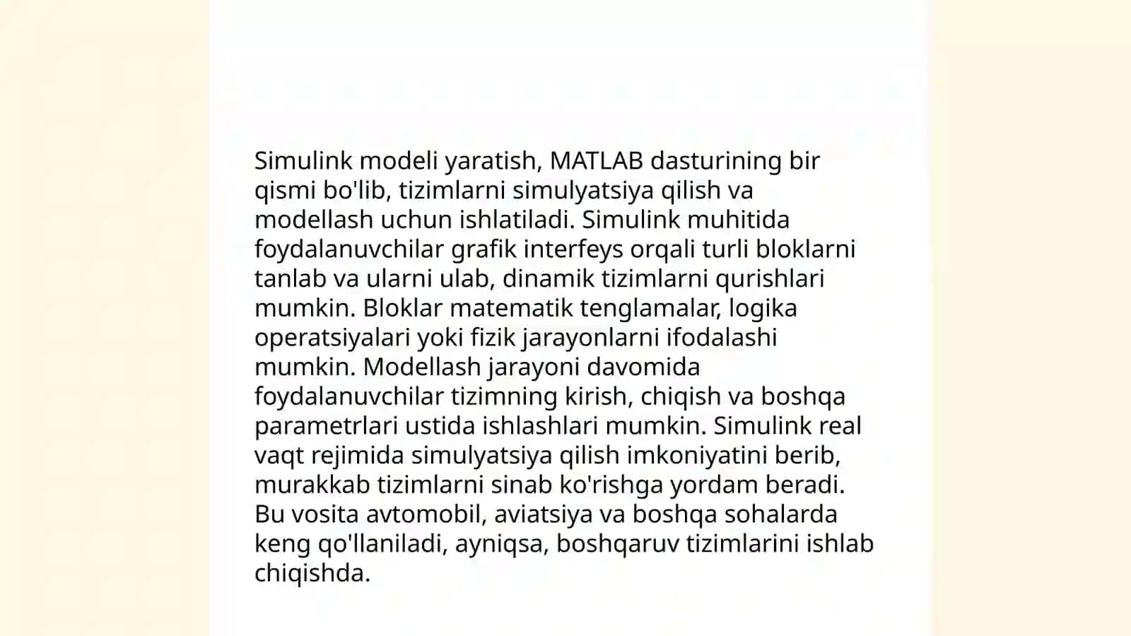 Asinxron elektr motor ini modelini yaratishda qanday dasturlardan foydalanish haqida 4