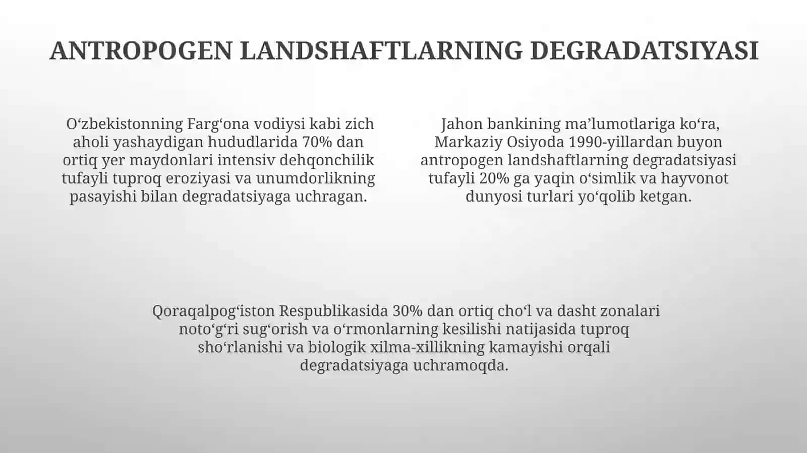 Antropogen landshaftlarning strukturasiva barqarorligi 4