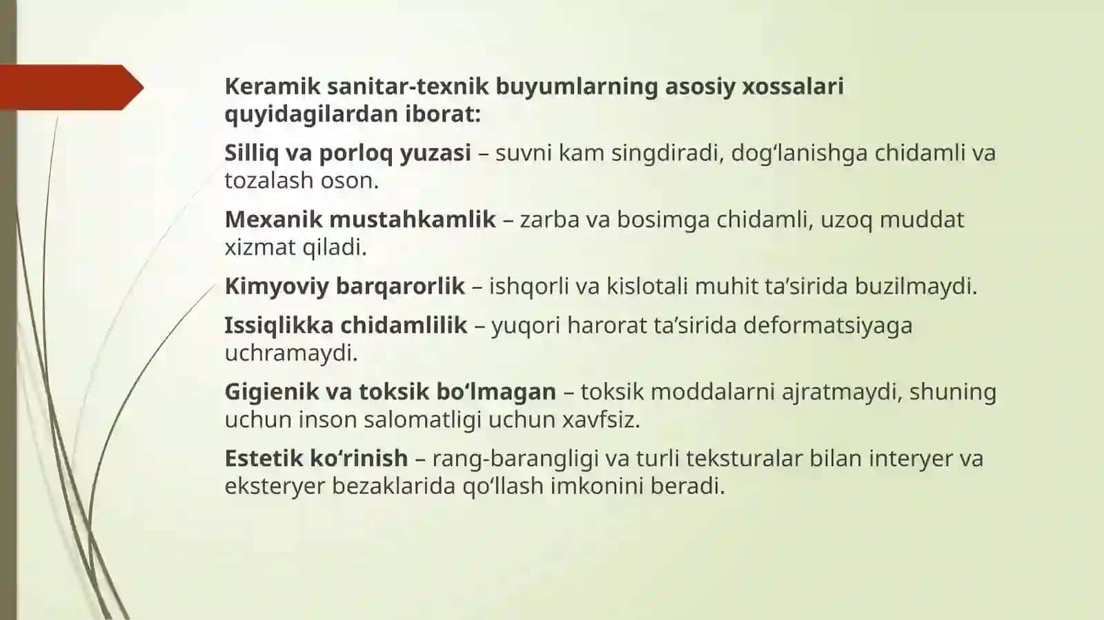 Keramiksanitar-texnikbuyumlarning ishlatilish sohalari 4