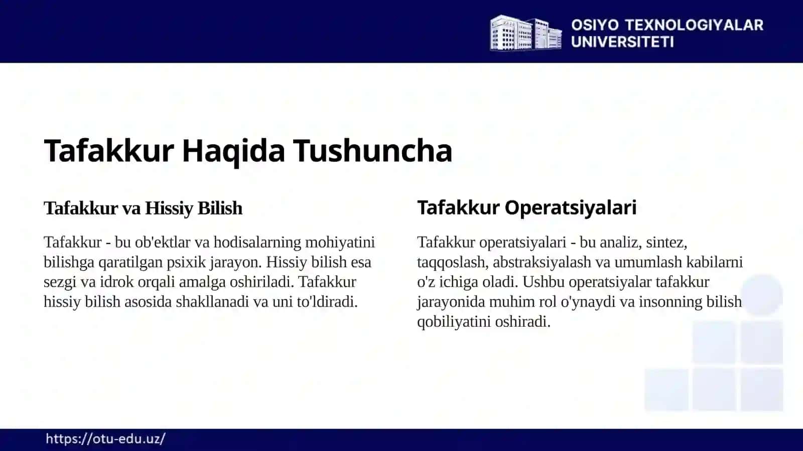 Tafakkur va nutq.Intellekt va kreativlik 4