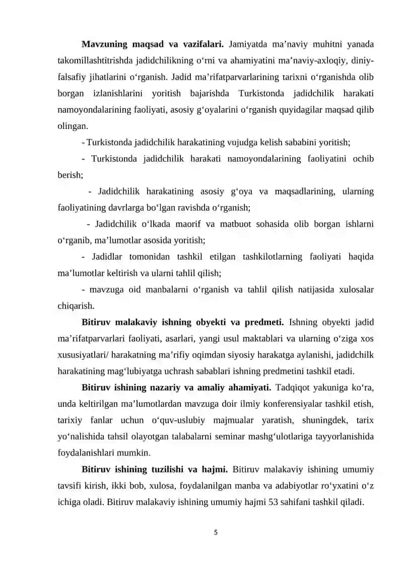 TURKISTONDA JADIDCHILIK HARAKATINING YOYILISH JARAYONLARI, OLIB BORILGAN ISLOHATLAR 4