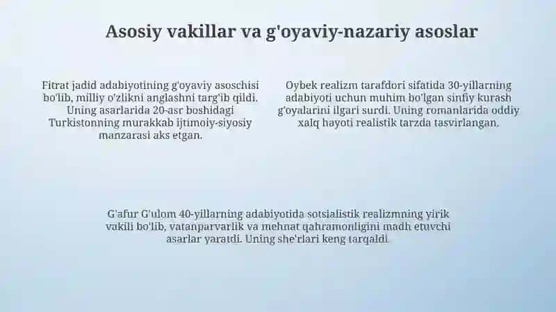 O'zbek adabiyotshunosligida nazariy maktablar 4
