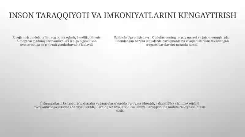 Yangi O‘zbekiston Taraqqiyot Strategiyasi 4