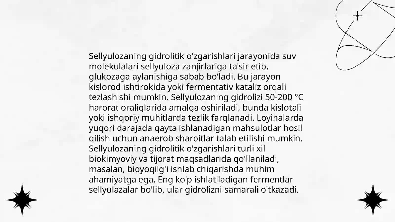 Sellyuloza va tabiy ipakning polimeranologik o'zgarishlari 4