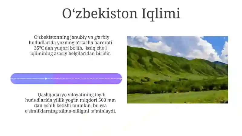 Oʻzbekistonning Iqlimi 4