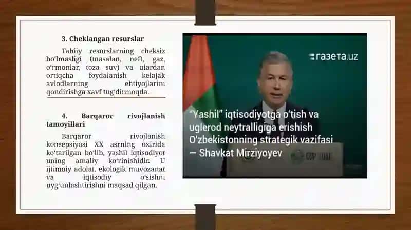 “Yashil iqtisodiyot” konsepsiyasining mohiyati va rivojlanish bosqichlari 4