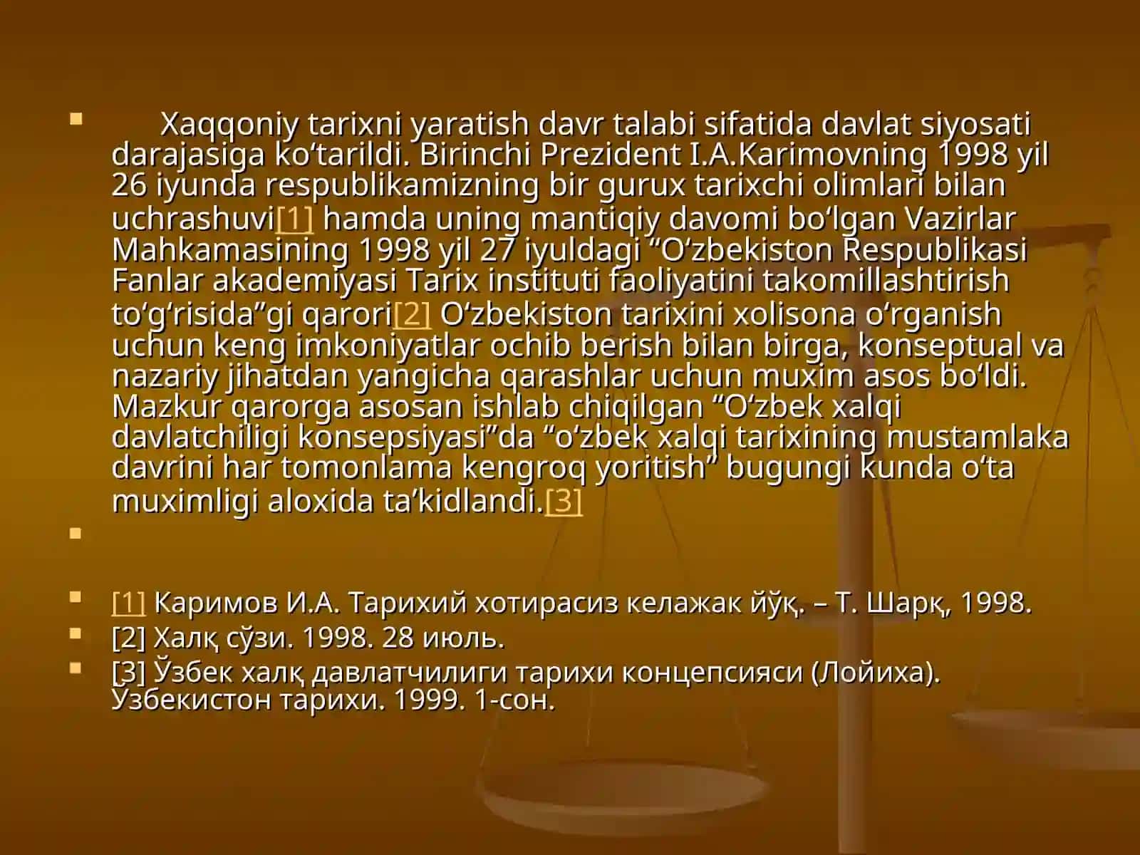 XVII-XVIII asrlar rus va evropa tillaridagi manbalarda O‘rta Osiyo tavsifi 4