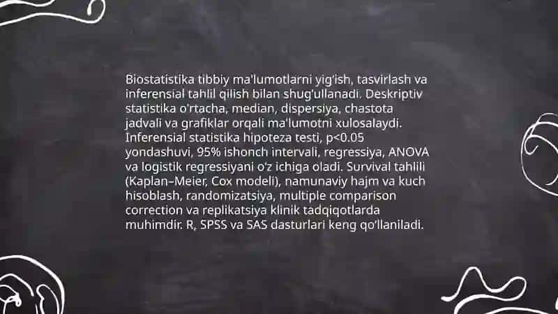 Biologiya va tibbiyotda matematik modellashtirish 4