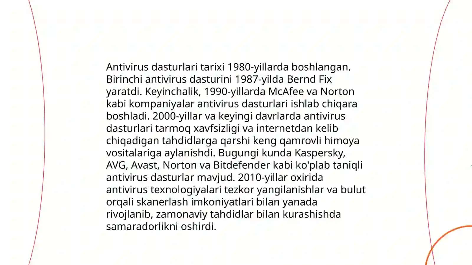 Kompyuterni viruslardan himoyalash. Antivirus dasturlaridan foydalanish 4