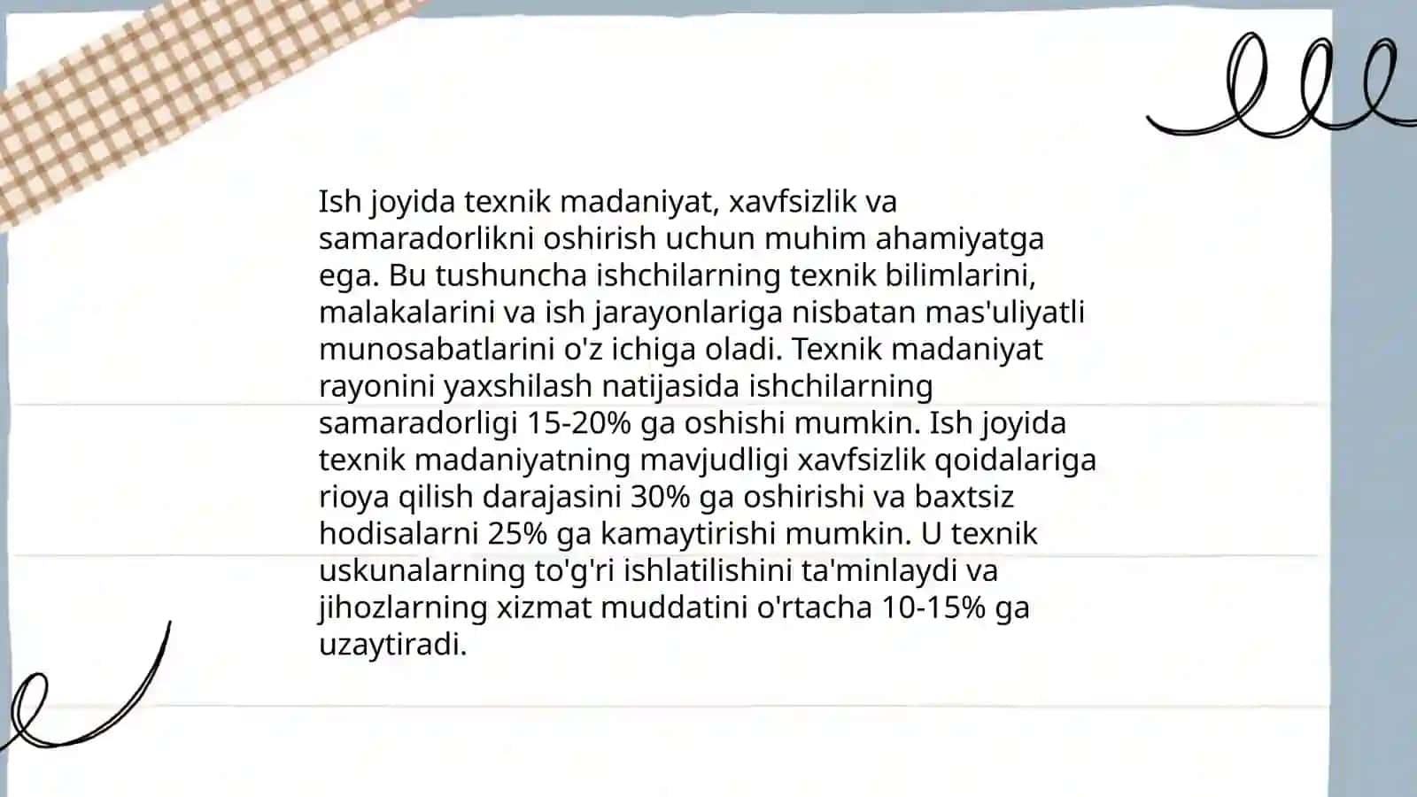 Texnika xavfsizligi qoidalari 4