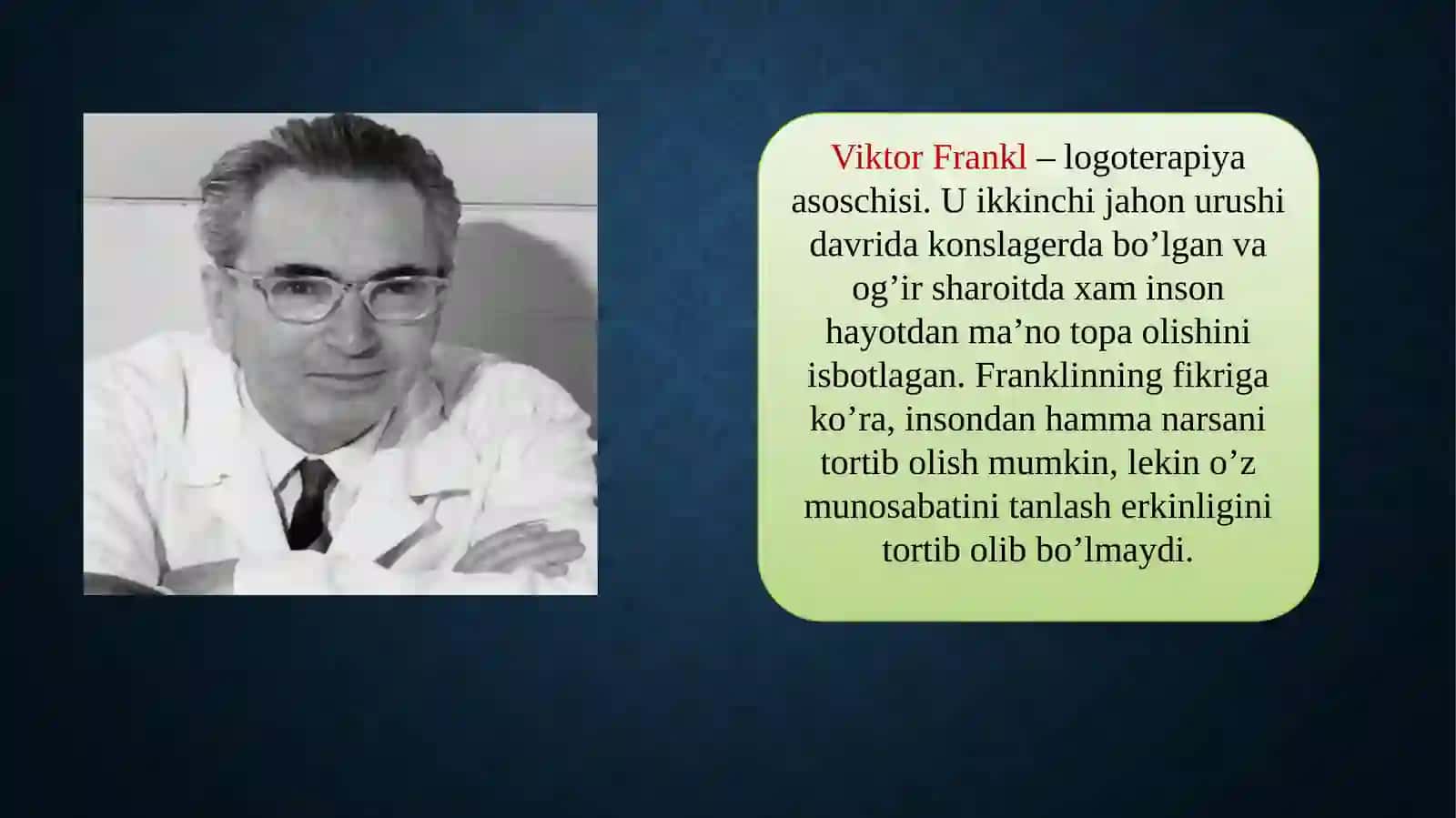 Shaxs ekzistensial psixologiyasi 4