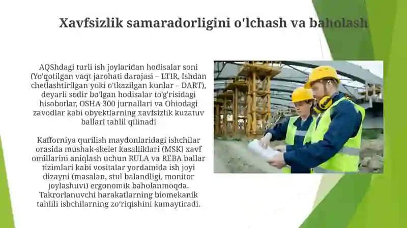 Faoliyat xavfsizligini ta’minlashning ergonomika va psixologik asoslari 4