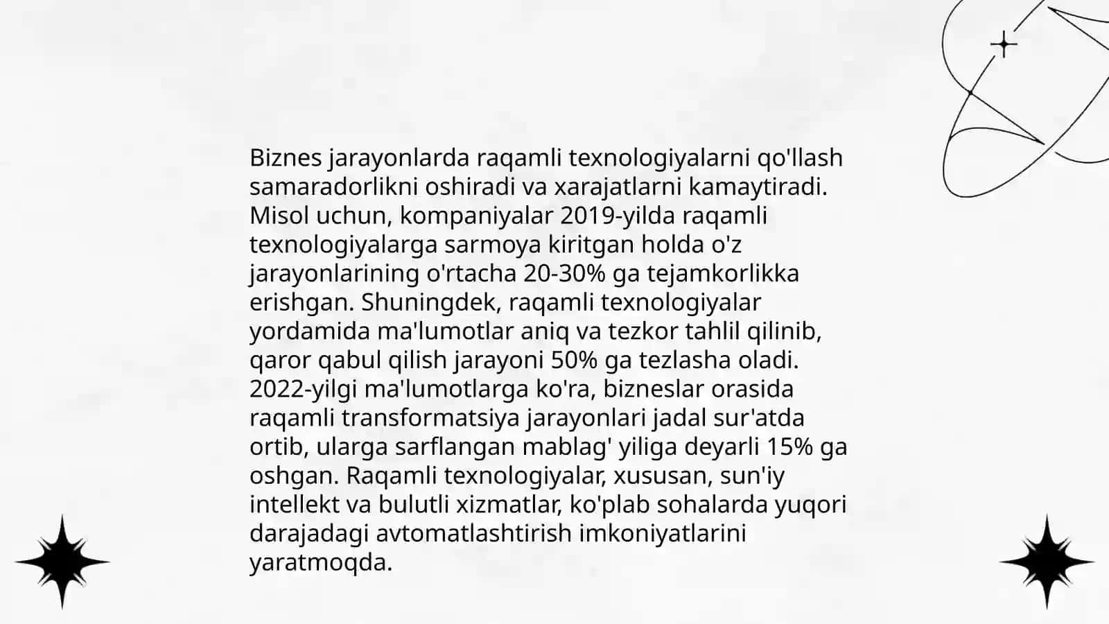 Tadbirkorlik faoliyatini axborot bilan ta'minlash 4