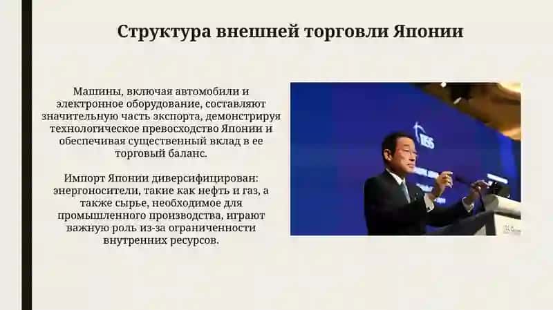 Внешнеэкономическая деятельность Японии (ВЭД Японии) 4