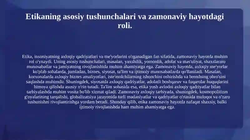 Dunyoni estetik idrok etishda badiiy asarlarning ahamiyati. 4