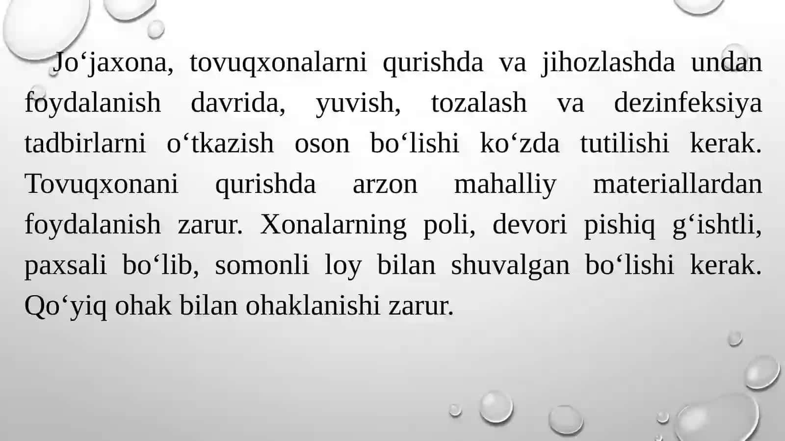 Parrandalarni asrash va oziqlantirish texnologiyalari 4