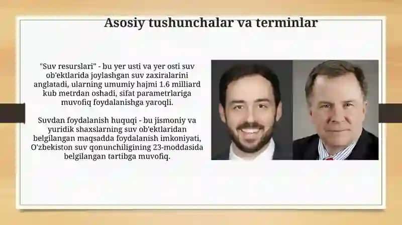 Suv va suvdan foydalanish to'g'risidagi qonunni taxlil qilish 4