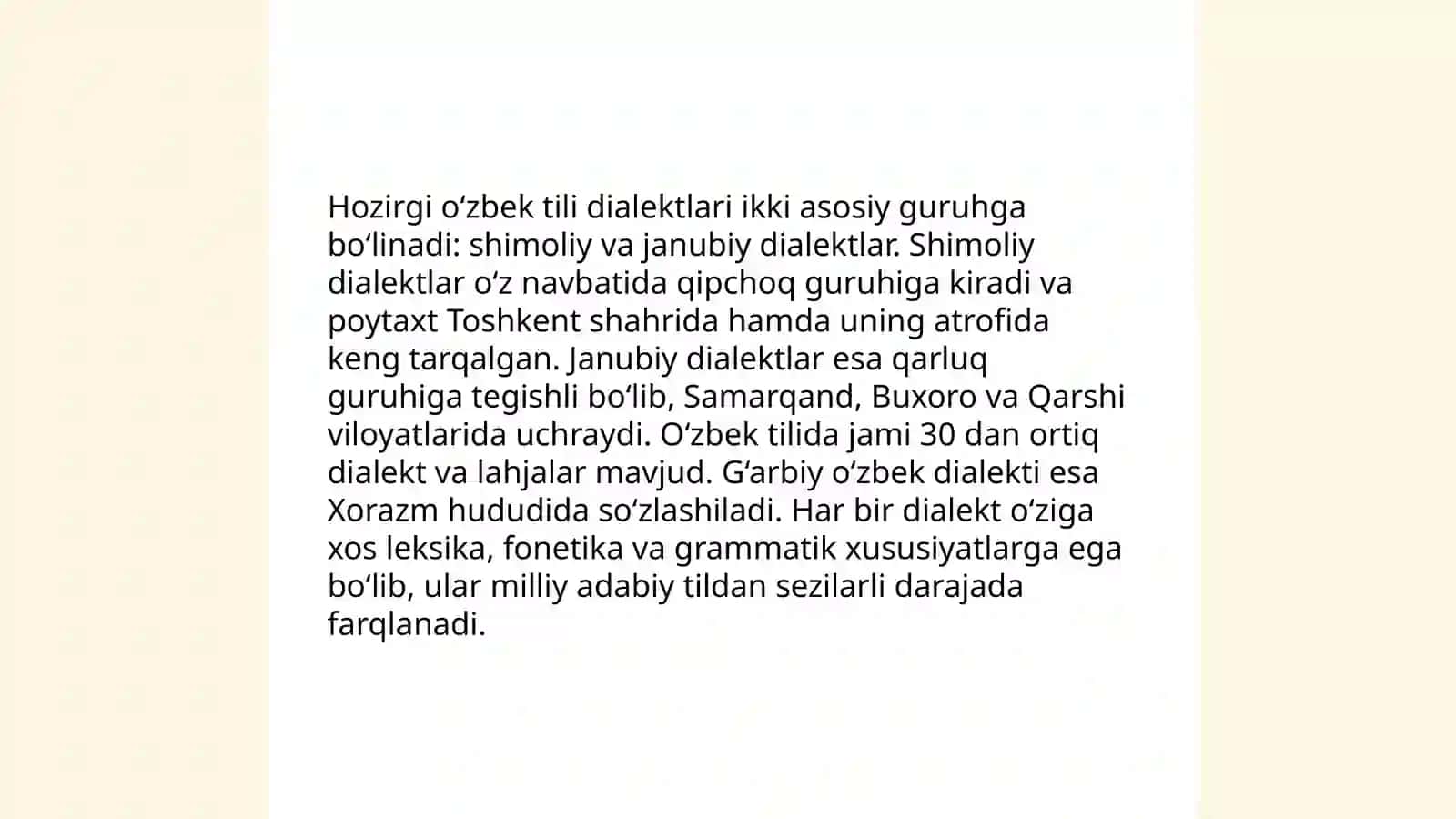 Hozirgi oʻzbek tiliga lisoniy munosabat va turlari 4